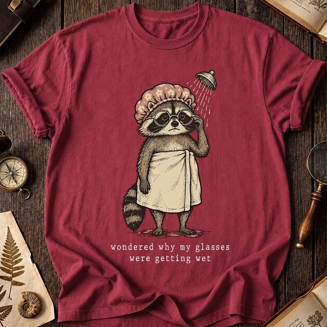 Glasses Wet Raccoon T-Shirt product image 5