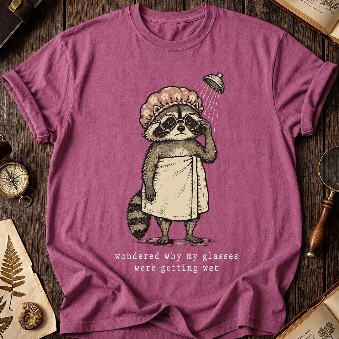 Glasses Wet Raccoon T-Shirt product image 3