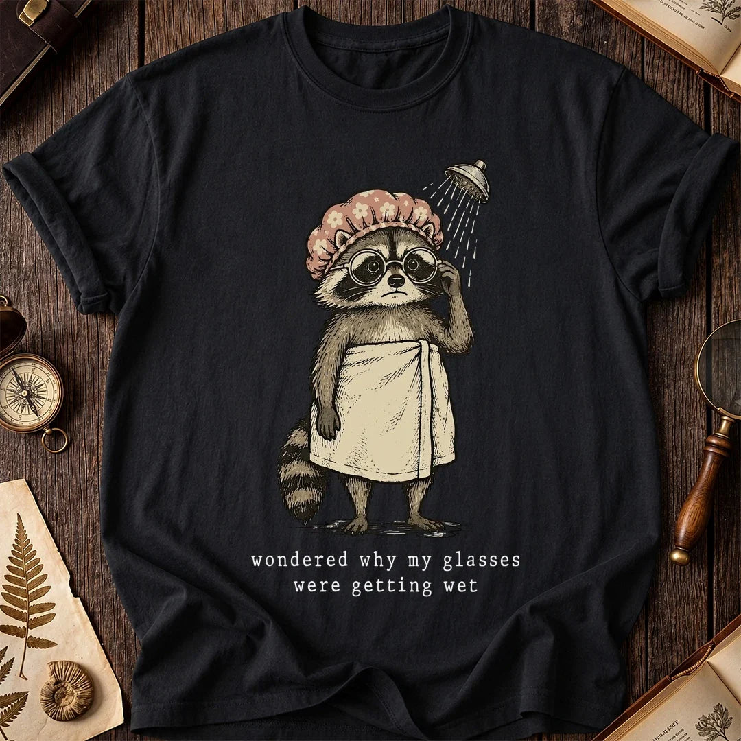 Glasses Wet Raccoon T-Shirt product image 2