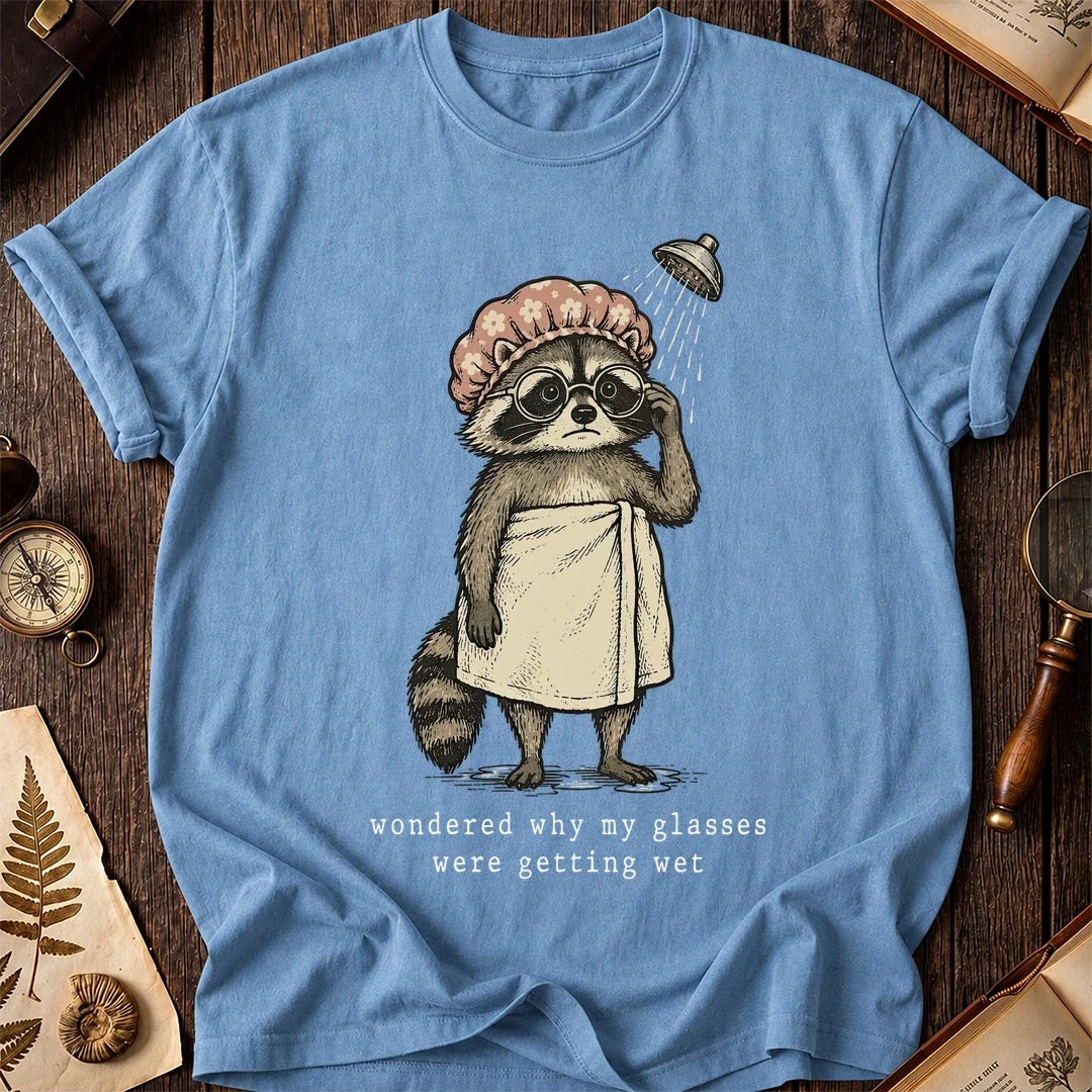 Glasses Wet Raccoon T-Shirt product image 4