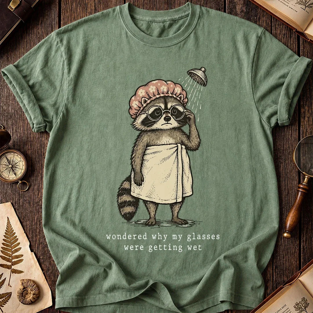 Glasses Wet Raccoon T-Shirt product image 1
