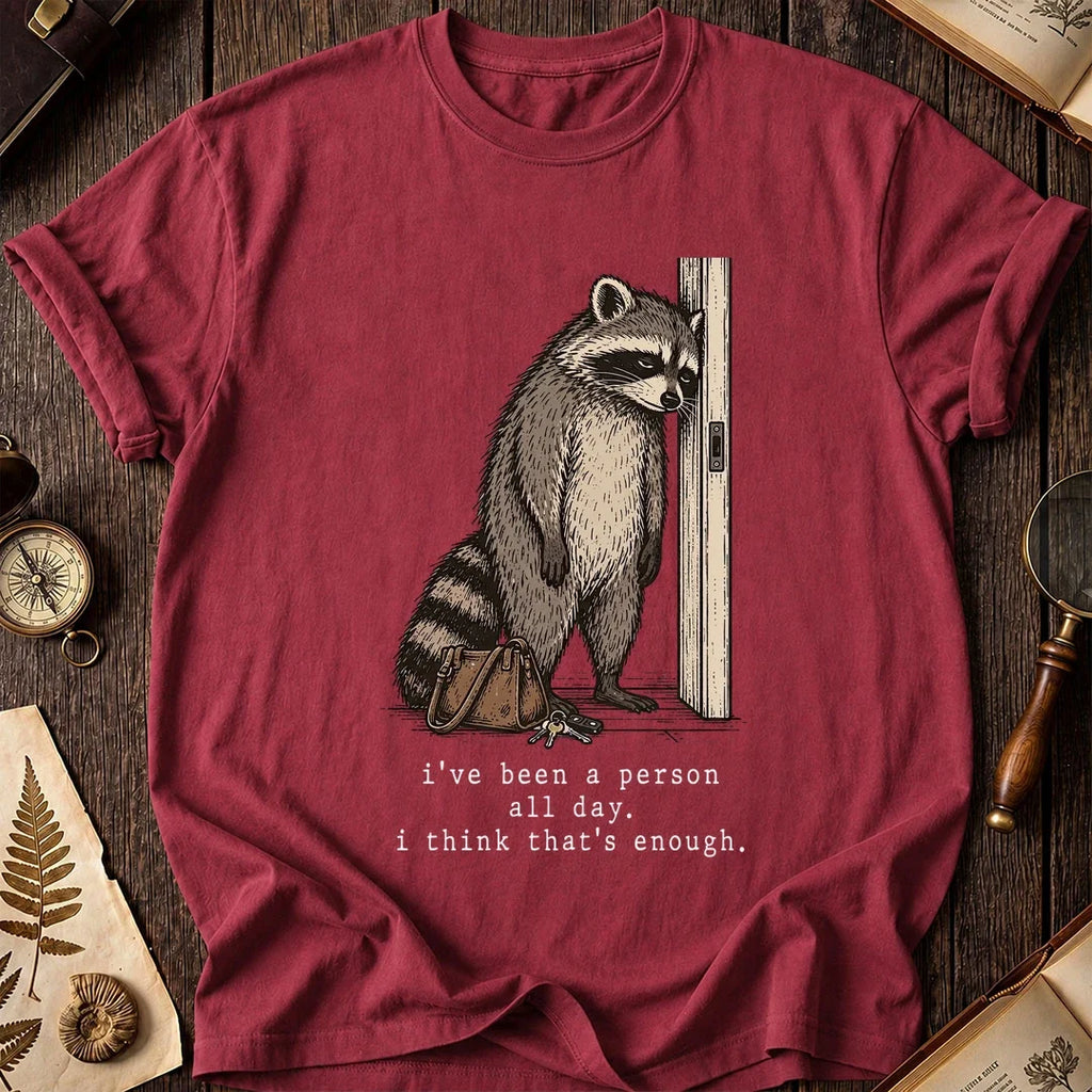 Going Home Raccoon T-Shirt product image 5