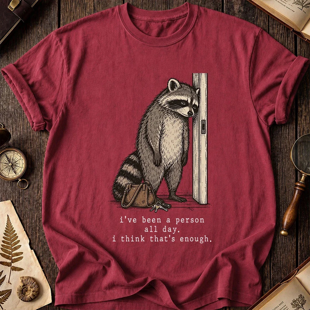 Going Home Raccoon T-Shirt product image 5