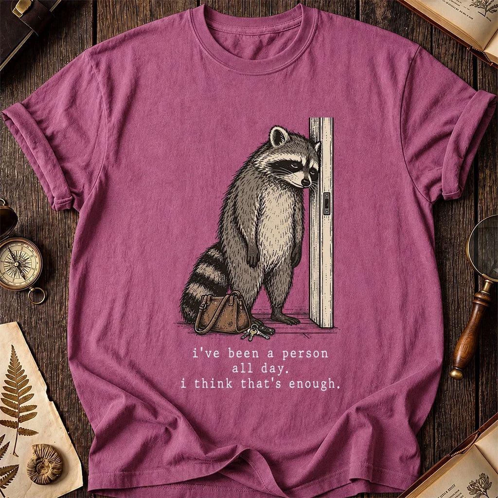 Going Home Raccoon T-Shirt product image 3