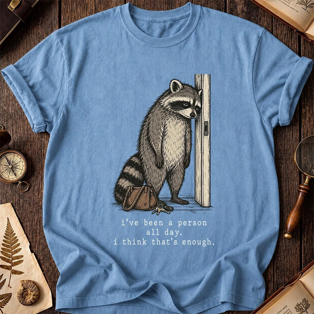 Going Home Raccoon T-Shirt product image 4
