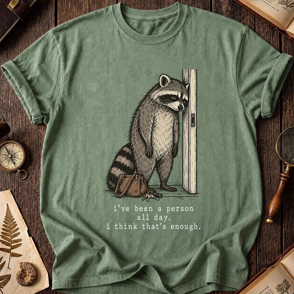 Going Home Raccoon T-Shirt product image 1