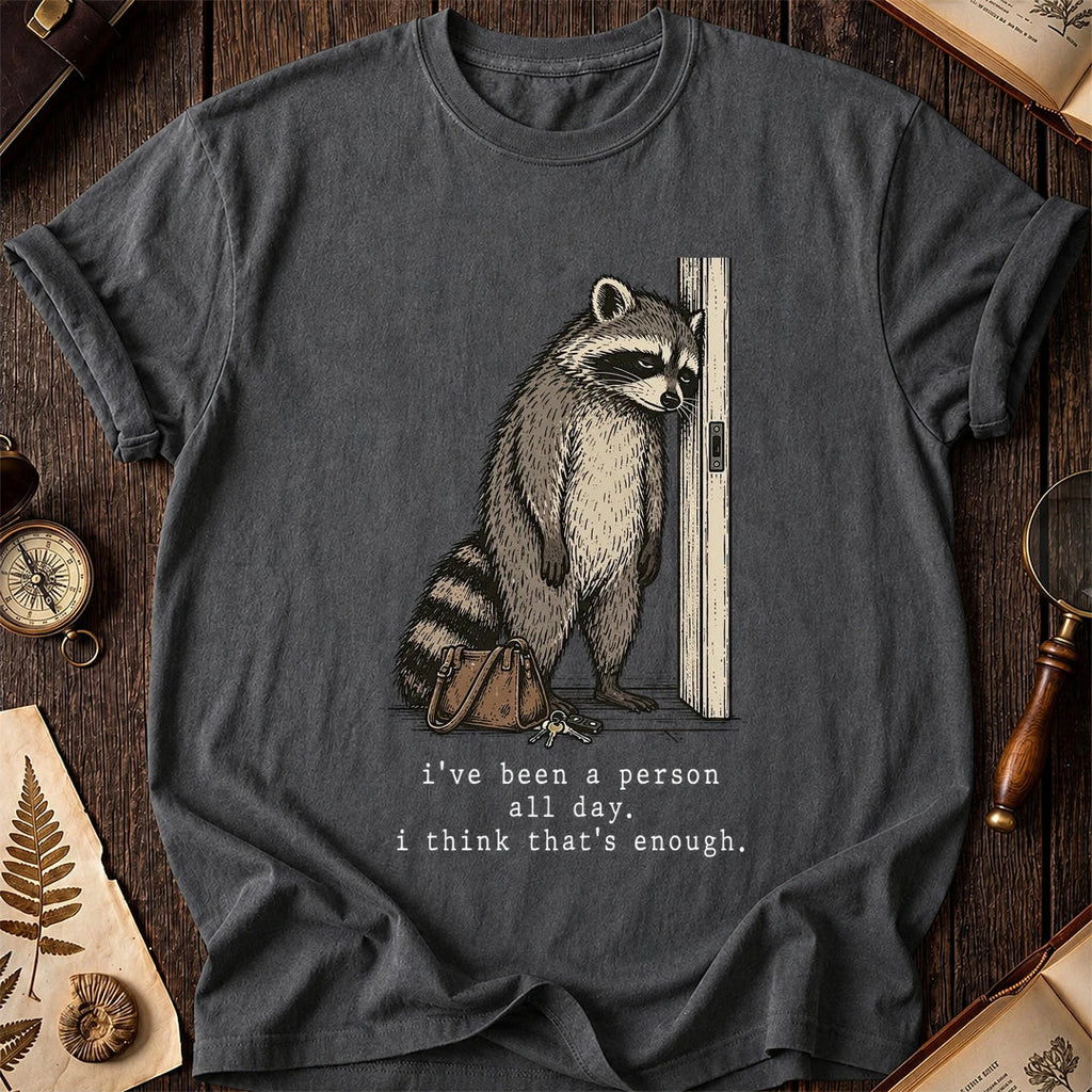 Going Home Raccoon T-Shirt product image 6
