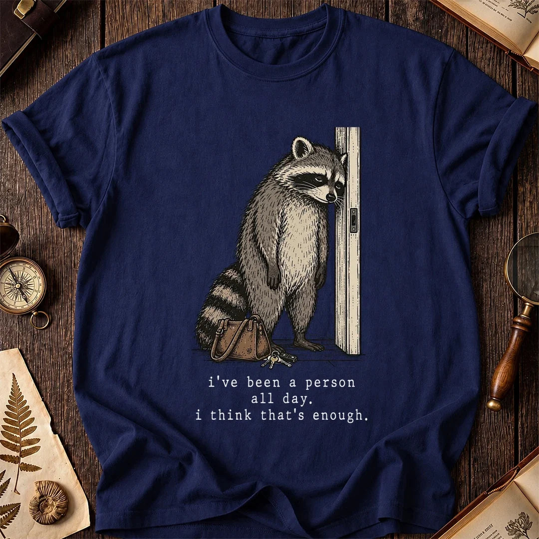 Going Home Raccoon T-Shirt product image 7