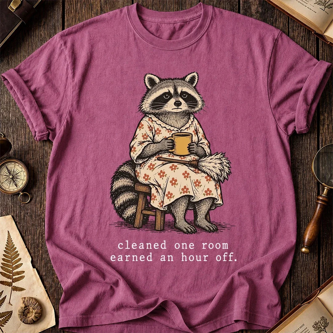 Hour Off Raccoon T-Shirt product image 3
