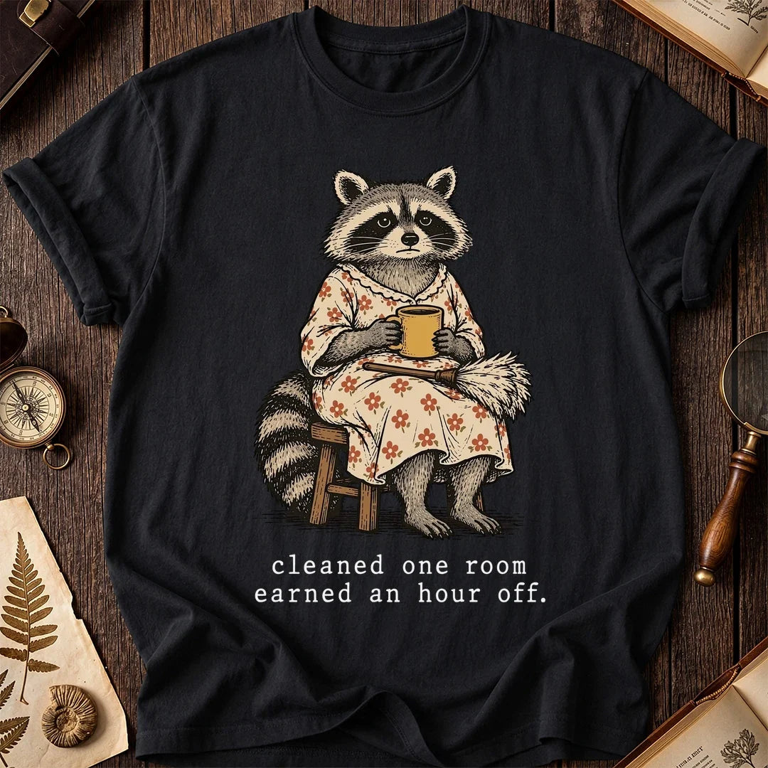 Hour Off Raccoon T-Shirt product image 2