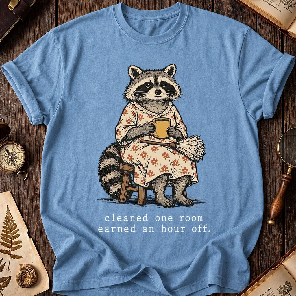 Hour Off Raccoon T-Shirt product image 4