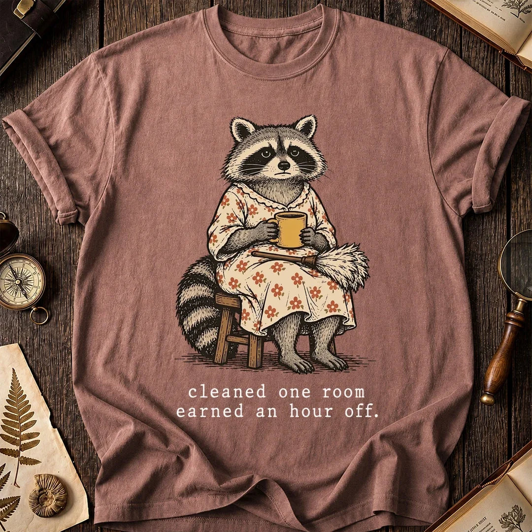 Hour Off Raccoon T-Shirt product image 8