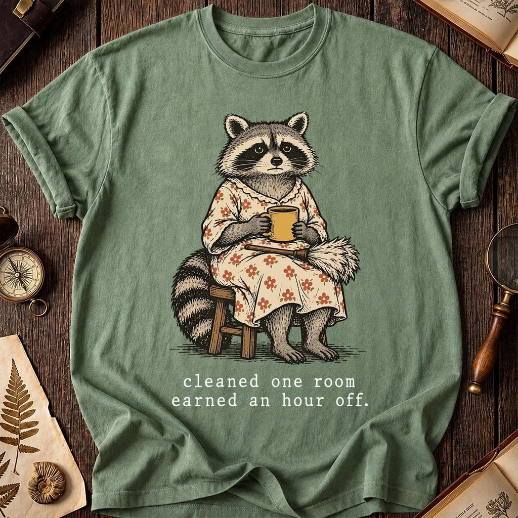 Hour Off Raccoon T-Shirt product image 1