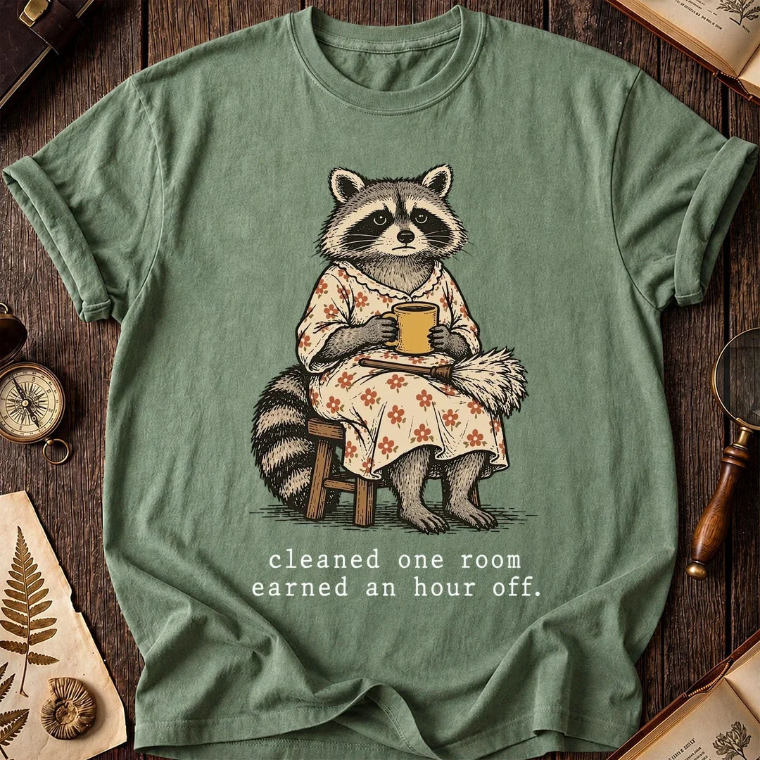 Hour Off Raccoon T-Shirt product image 1
