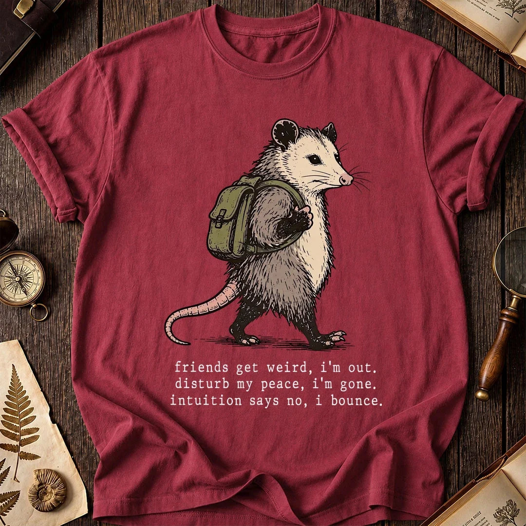 I'm Out Possum T-Shirt product image 5