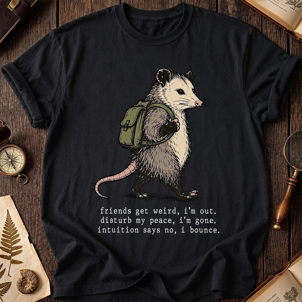 I'm Out Possum T-Shirt product image 2