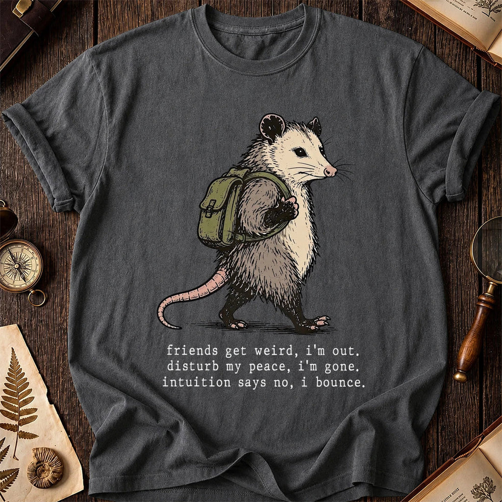 I'm Out Possum T-Shirt product image 6
