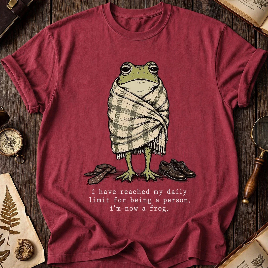 Introvert Frog T-Shirt product image 5