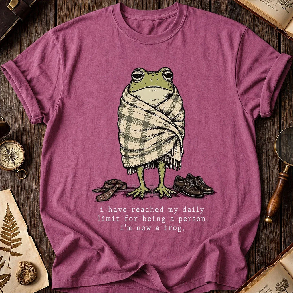 Introvert Frog T-Shirt product image 3