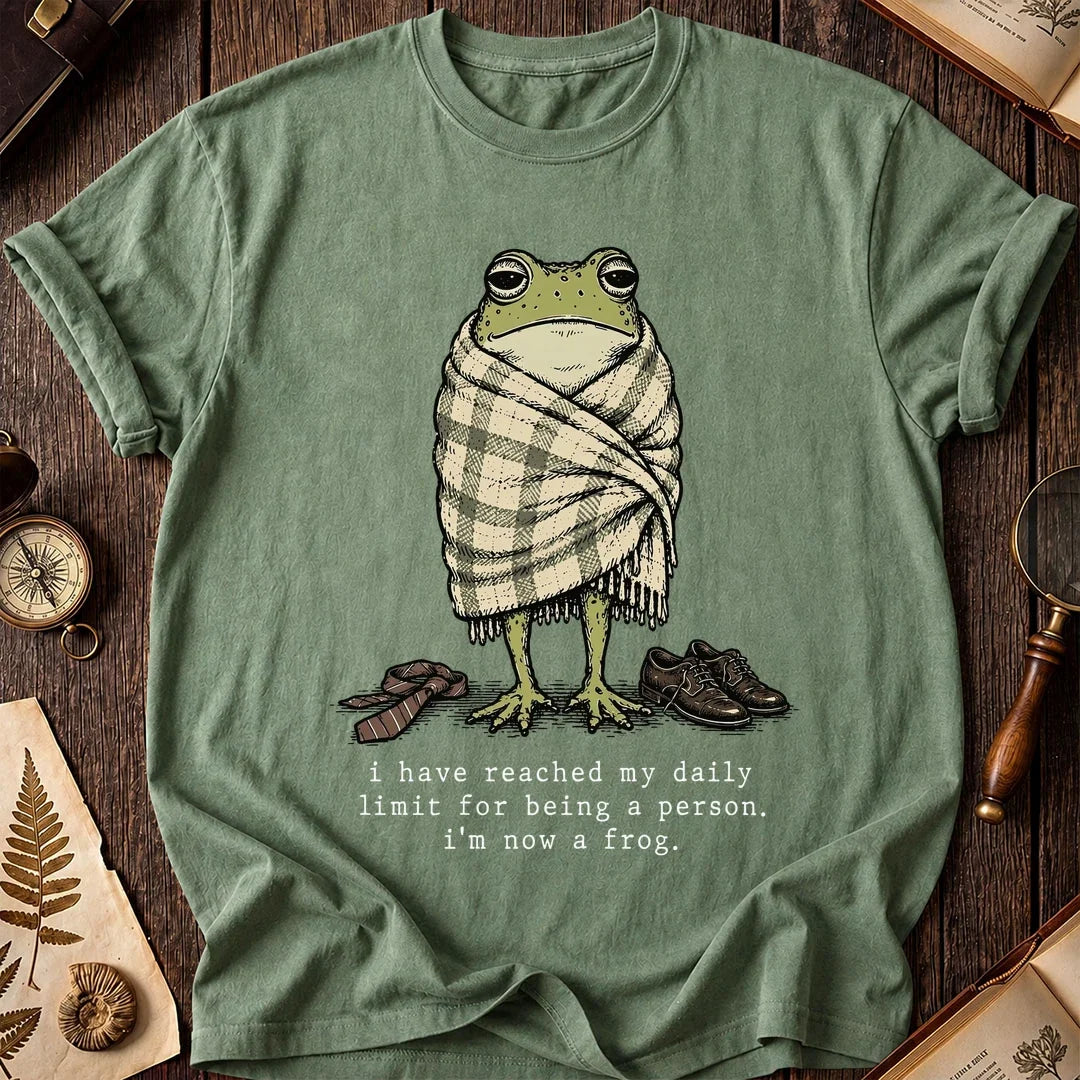 Introvert Frog T-Shirt product image 1