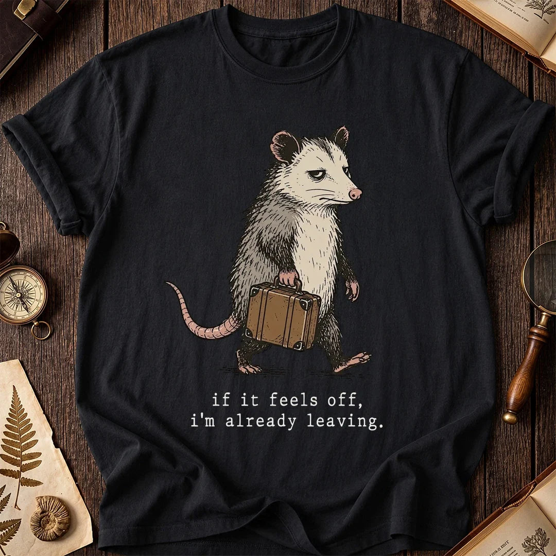 Leaving Possum T-Shirt product image 2