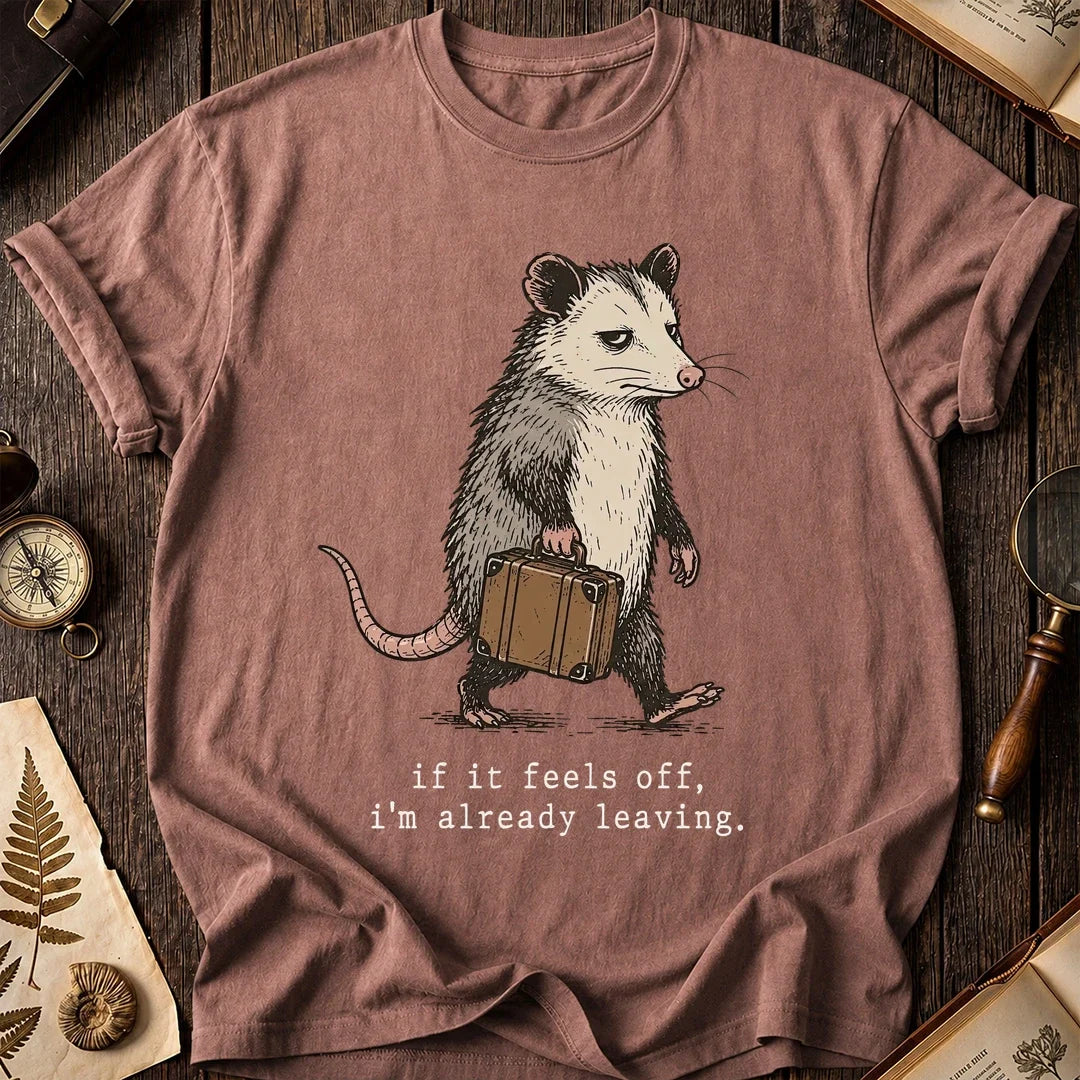 Leaving Possum T-Shirt product image 8