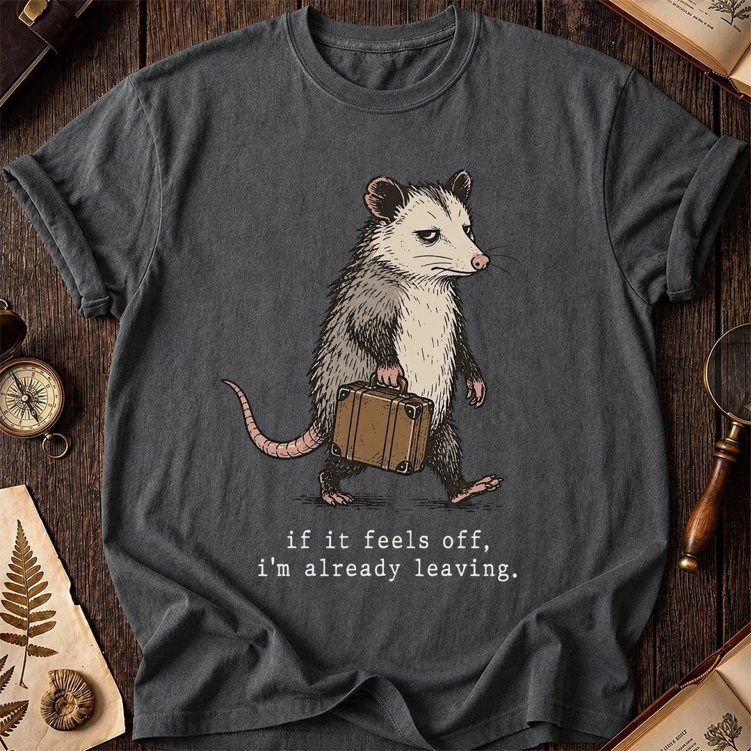Leaving Possum T-Shirt product image 6