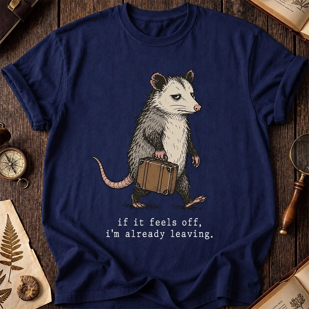 Leaving Possum T-Shirt product image 7