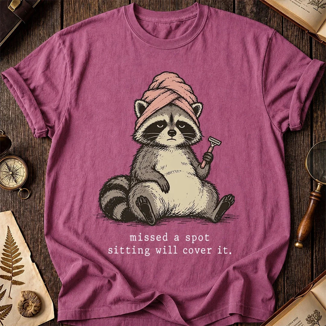 Missed Spot Raccoon T-Shirt product image 3