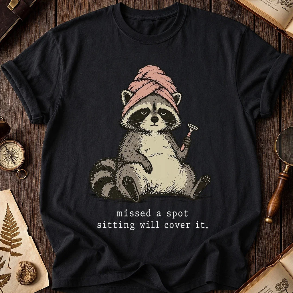 Missed Spot Raccoon T-Shirt product image 2