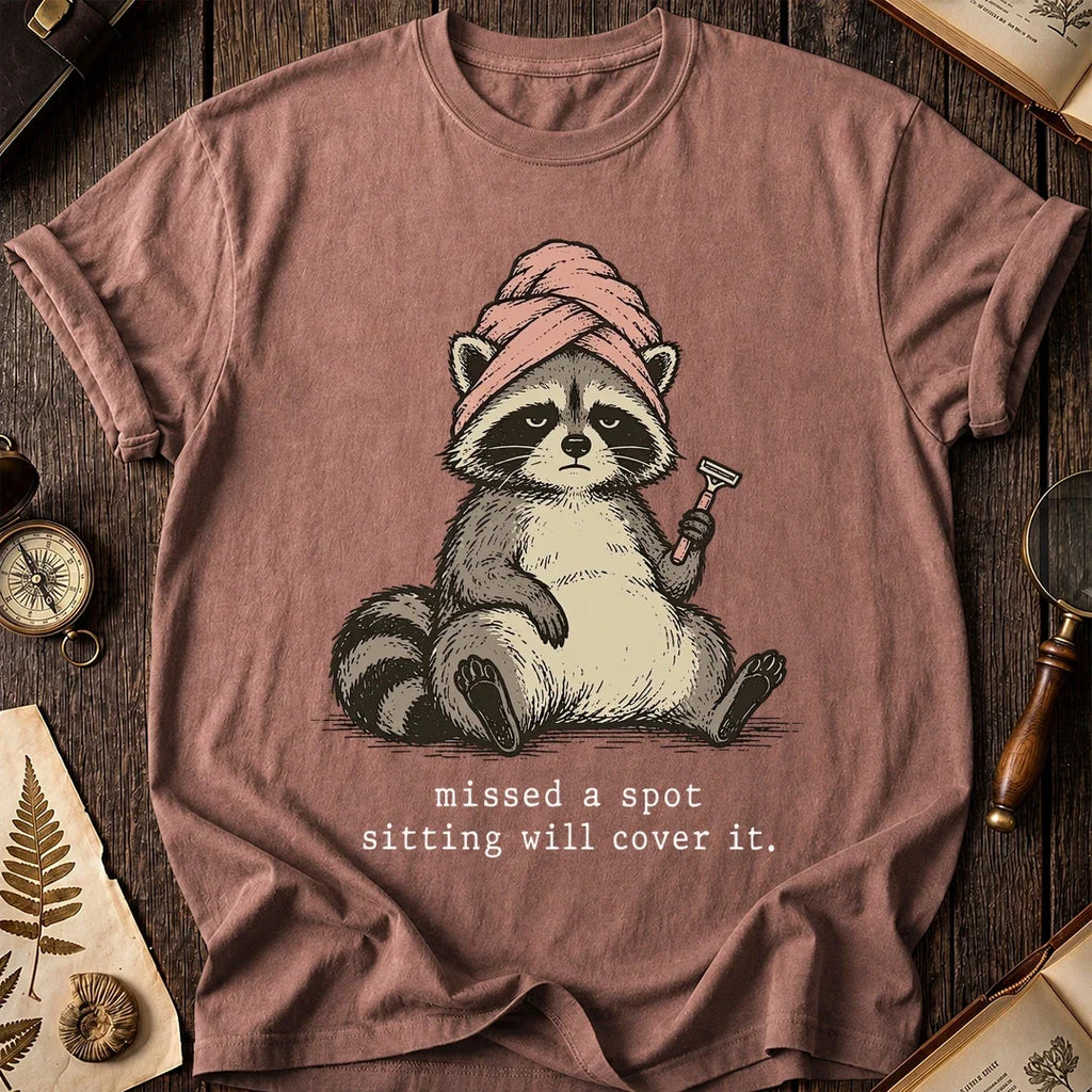 Missed Spot Raccoon T-Shirt product image 8