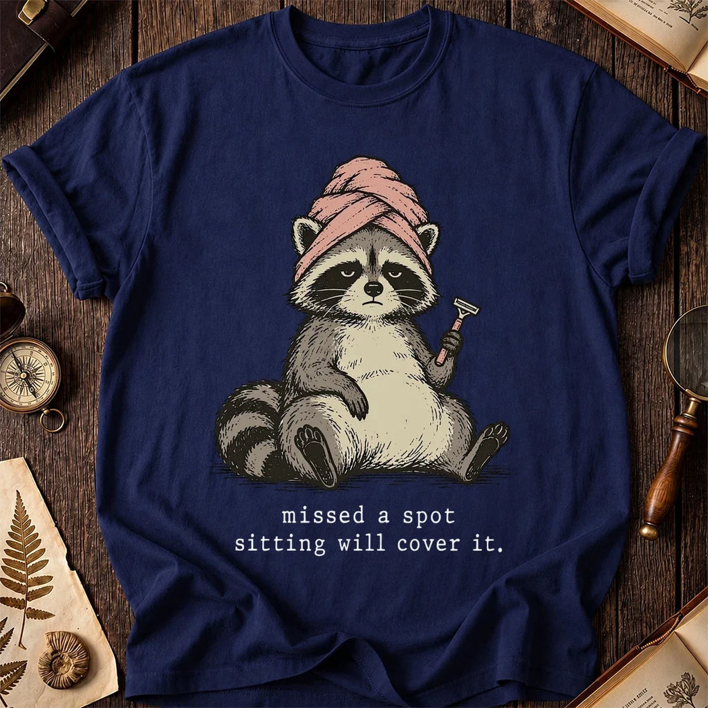 Missed Spot Raccoon T-Shirt product image 7