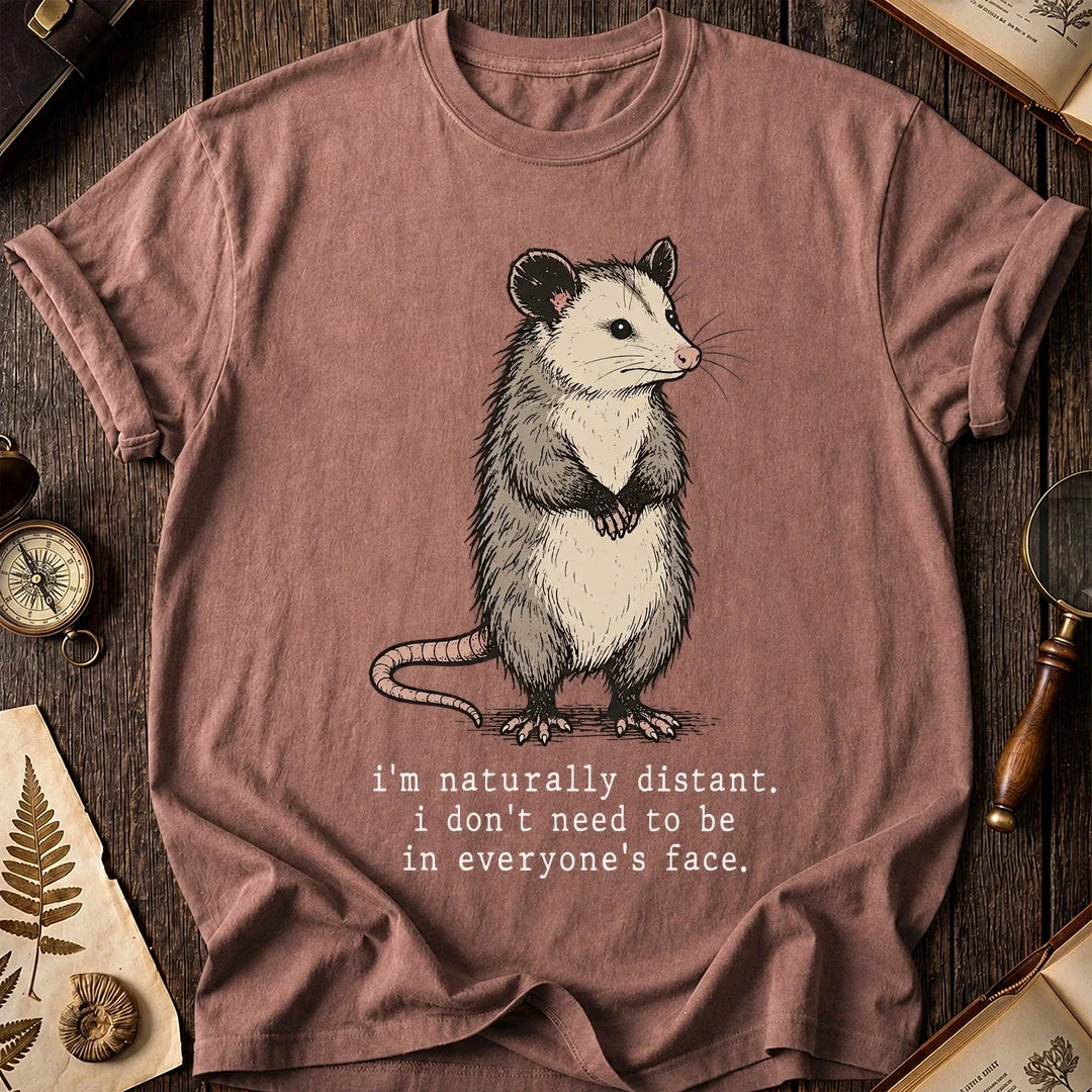 Need Space Possum T-Shirt product image 8