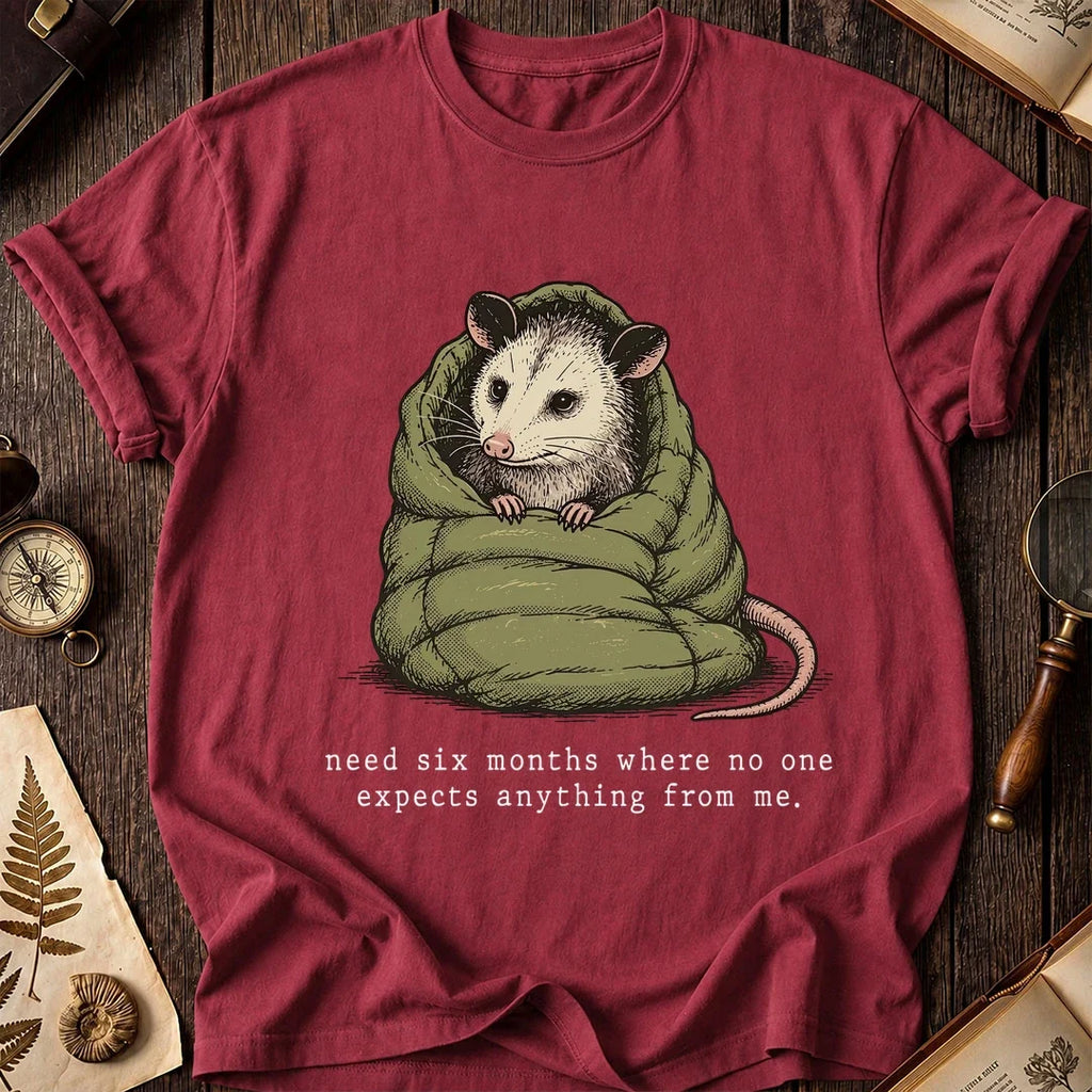 No Demands Possum T-Shirt product image 5