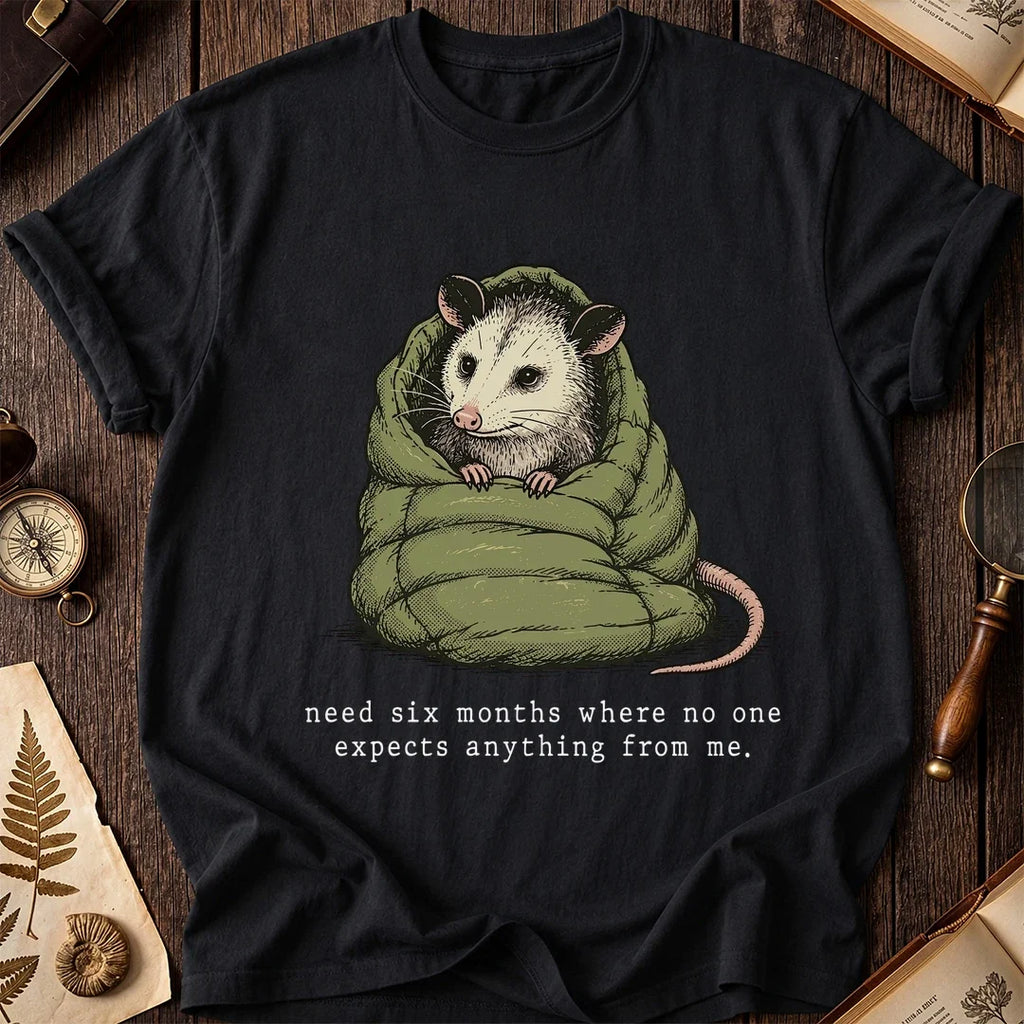 No Demands Possum T-Shirt product image 2