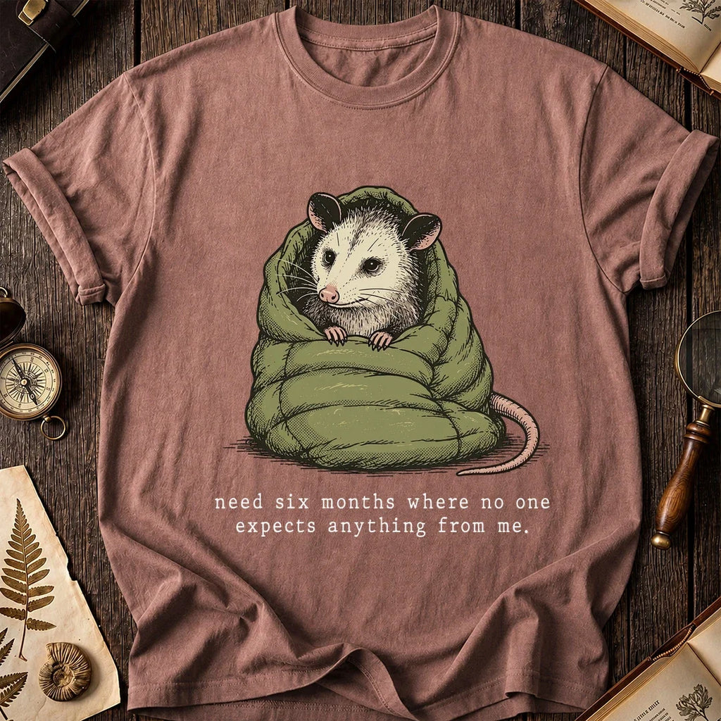 No Demands Possum T-Shirt product image 8
