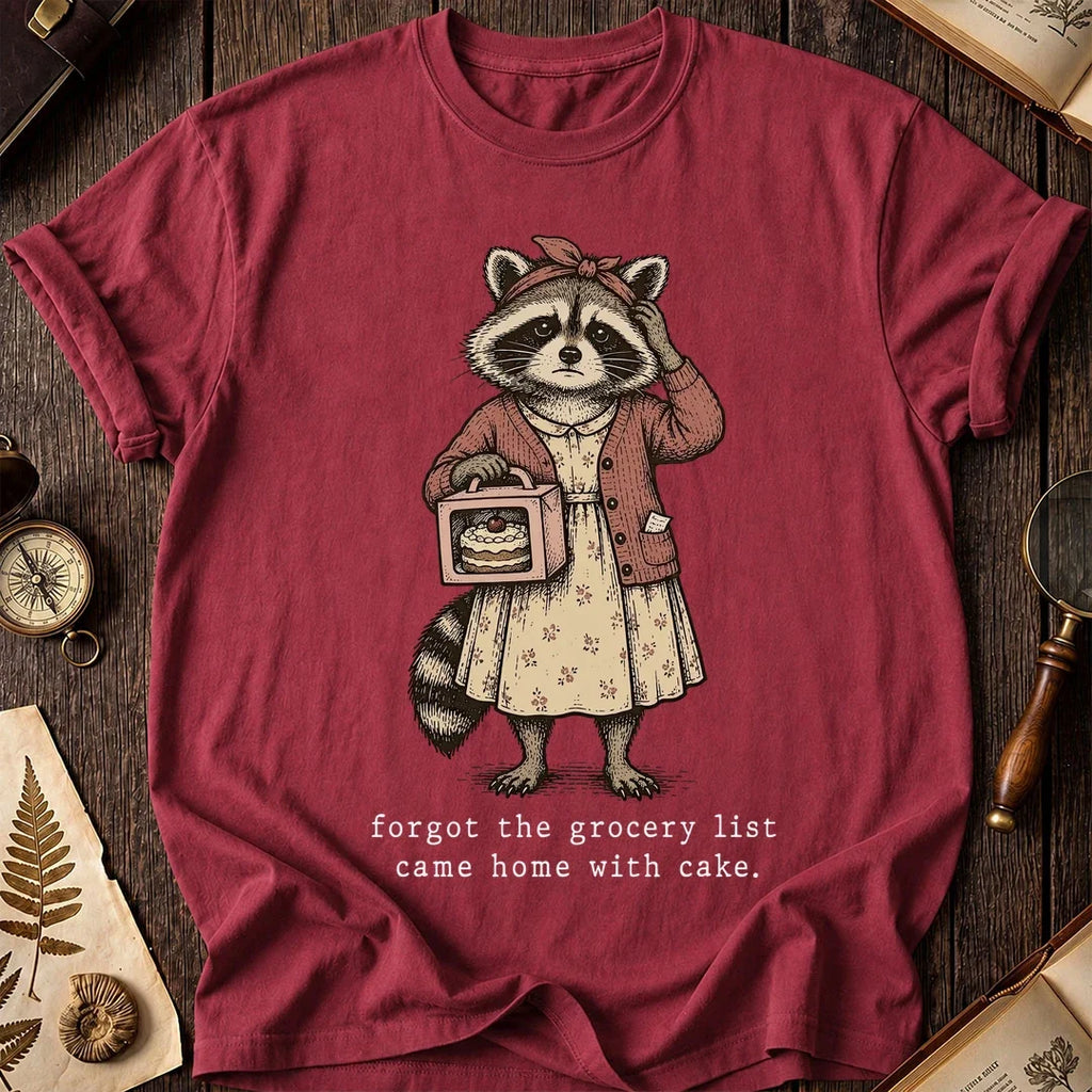 No List Raccoon T-Shirt product image 5
