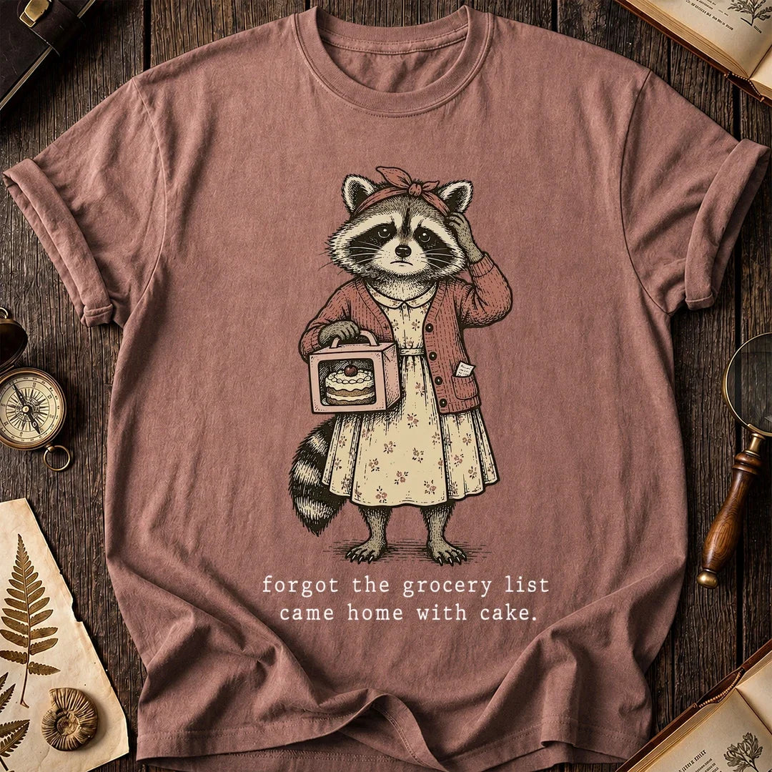 No List Raccoon T-Shirt product image 8