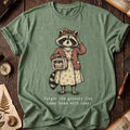 No List Raccoon T-Shirt product image 1