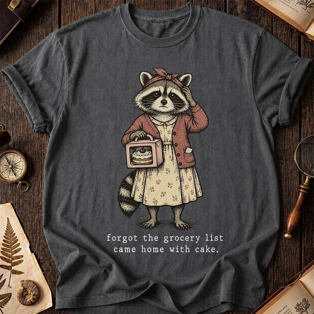 No List Raccoon T-Shirt product image 6
