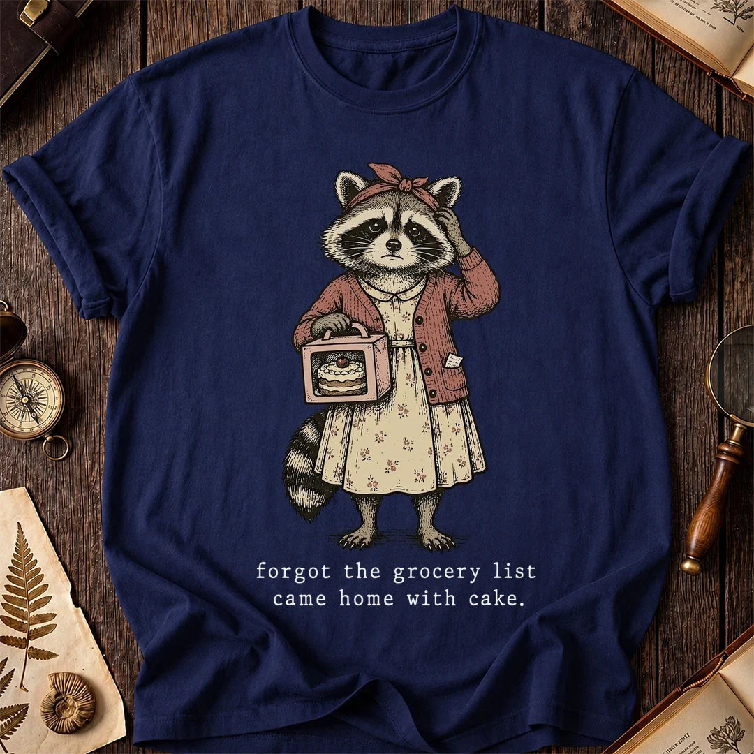 No List Raccoon T-Shirt product image 7