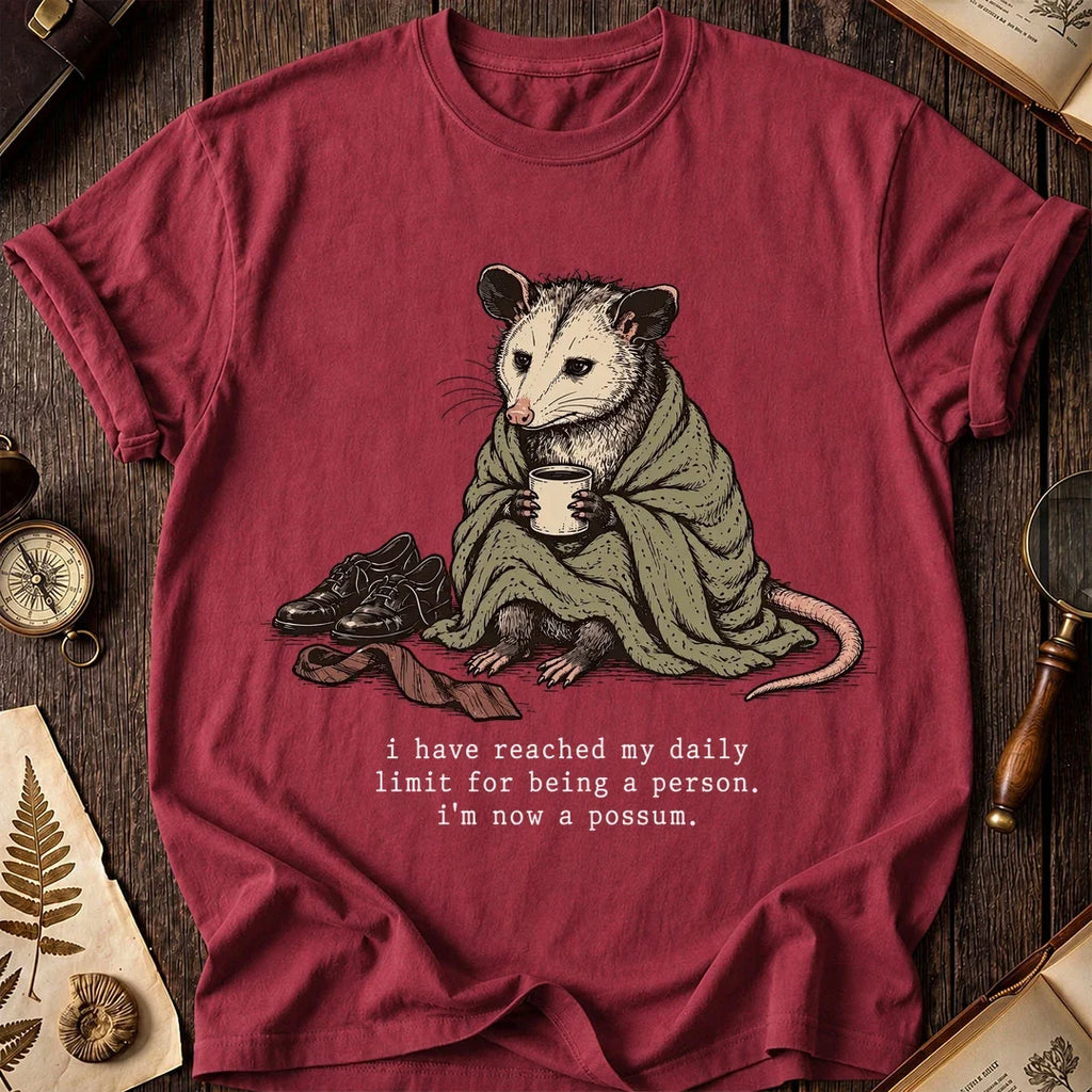 Now A Possum T-Shirt product image 5