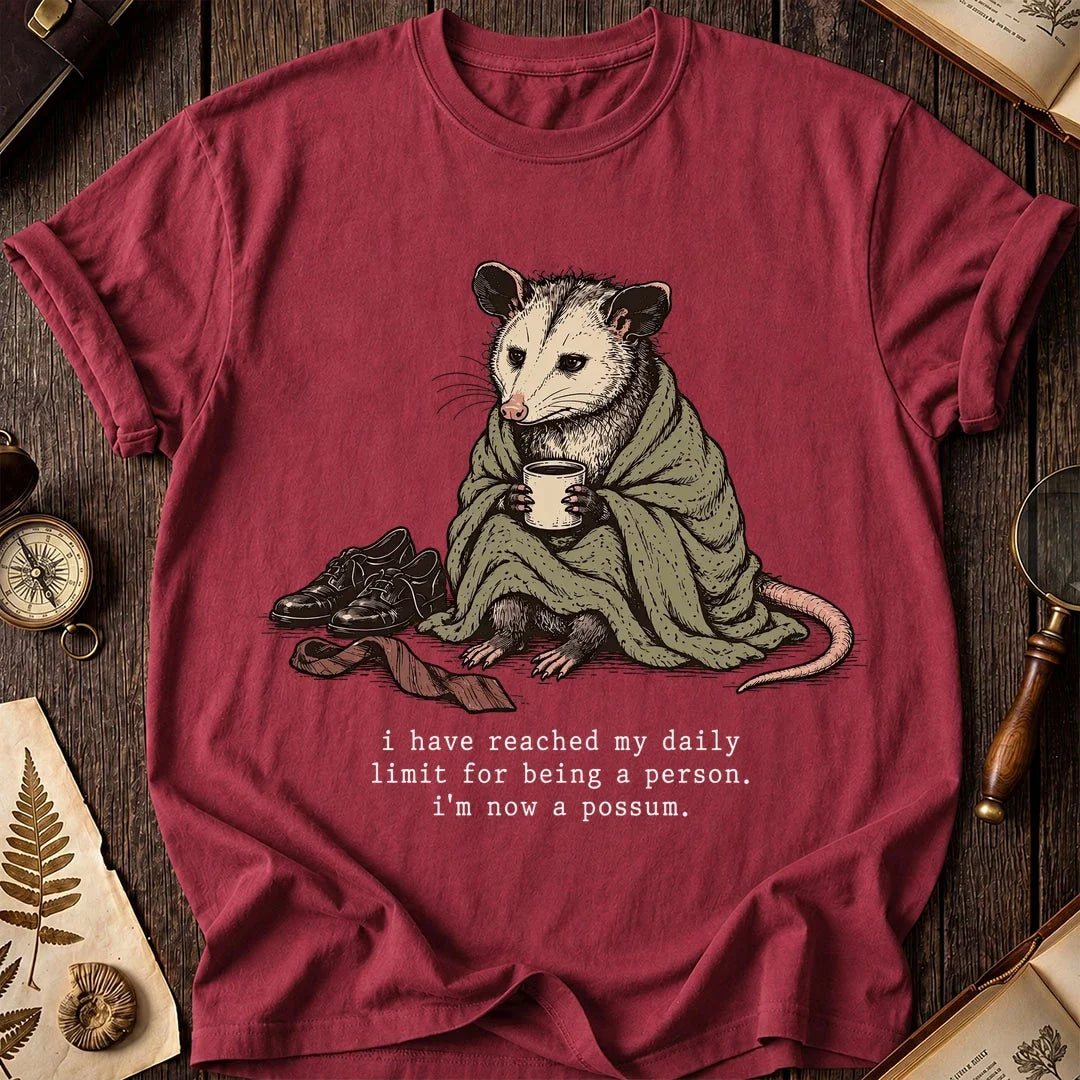 Now A Possum T-Shirt product image 5