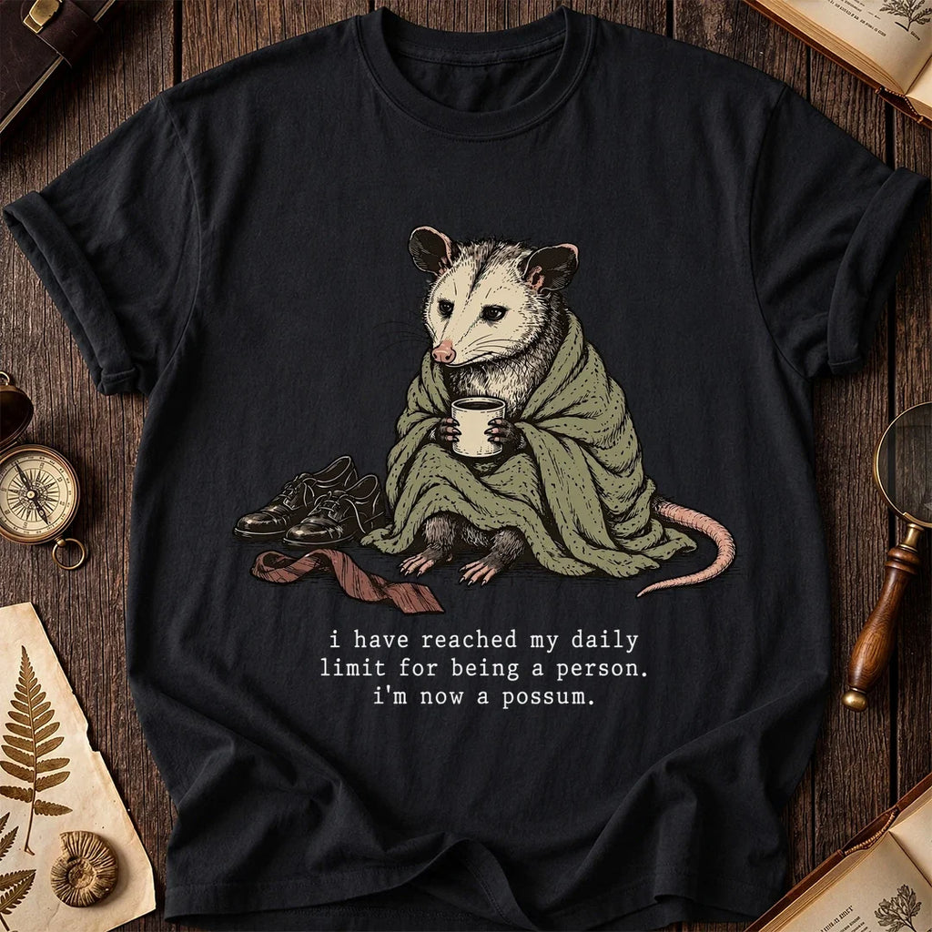 Now A Possum T-Shirt product image 2