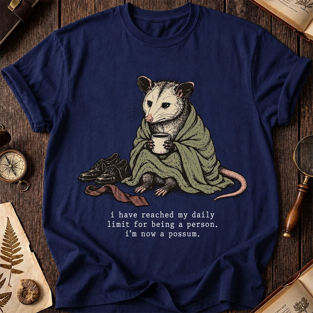 Now A Possum T-Shirt product image 7
