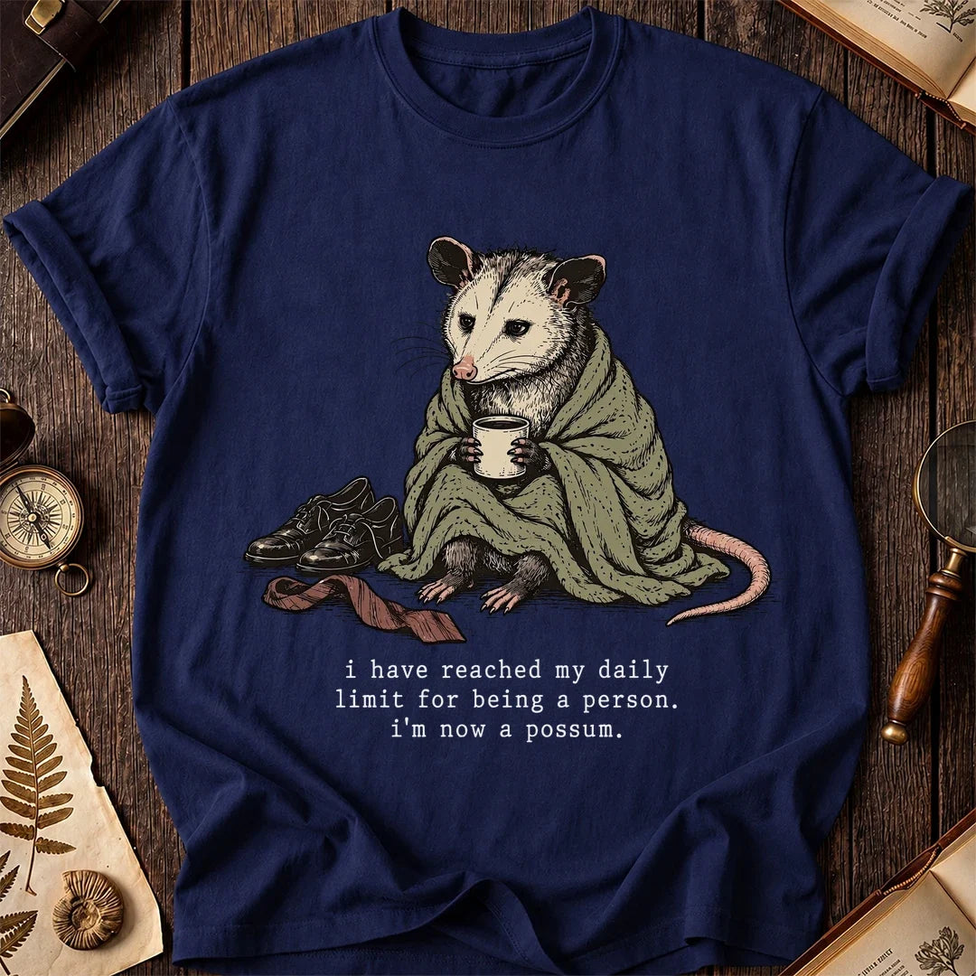 Now A Possum T-Shirt product image 7