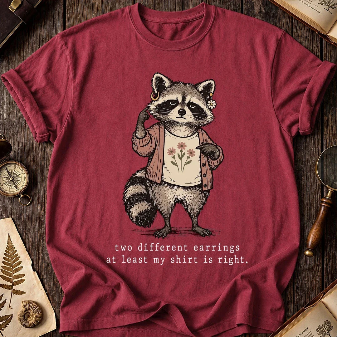 Odd Pair Raccoon T-Shirt product image 5