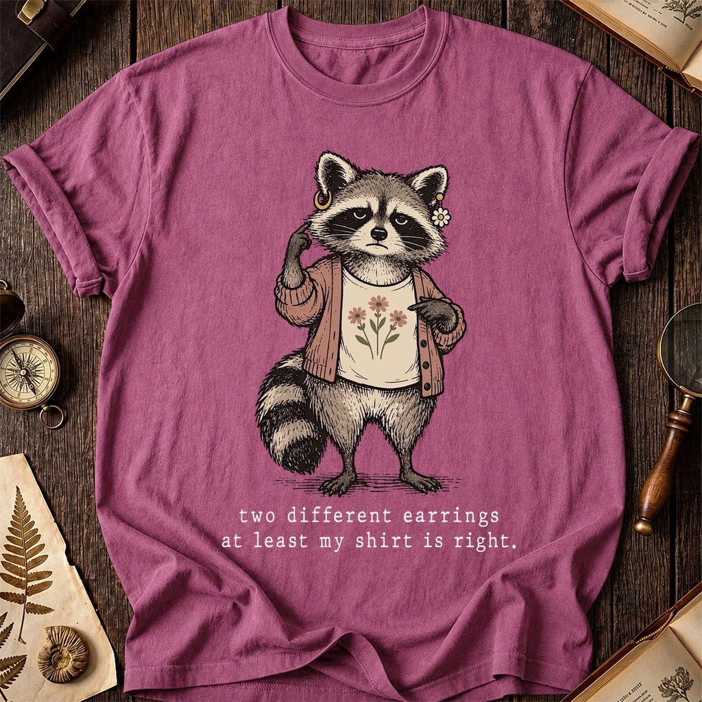 Odd Pair Raccoon T-Shirt product image 3
