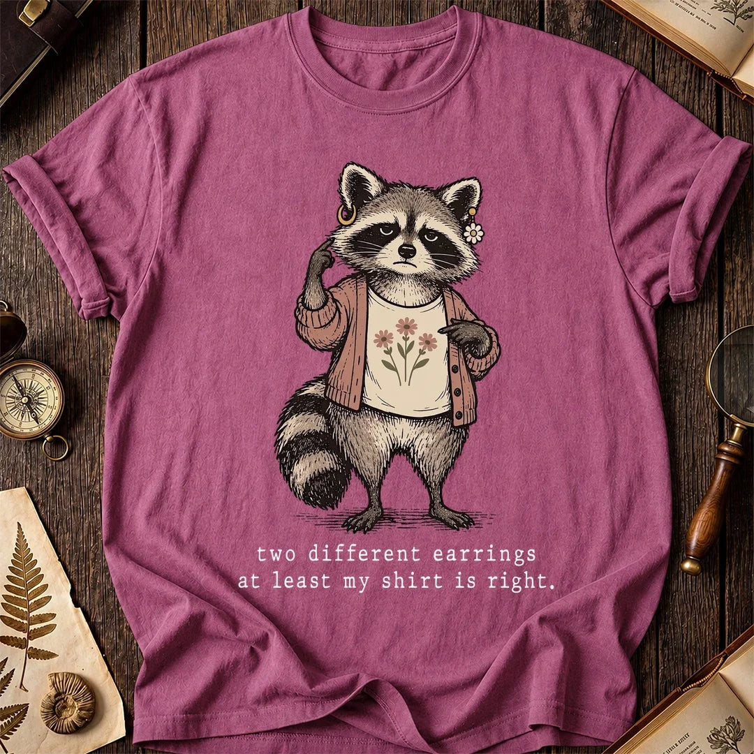 Odd Pair Raccoon T-Shirt product image 3