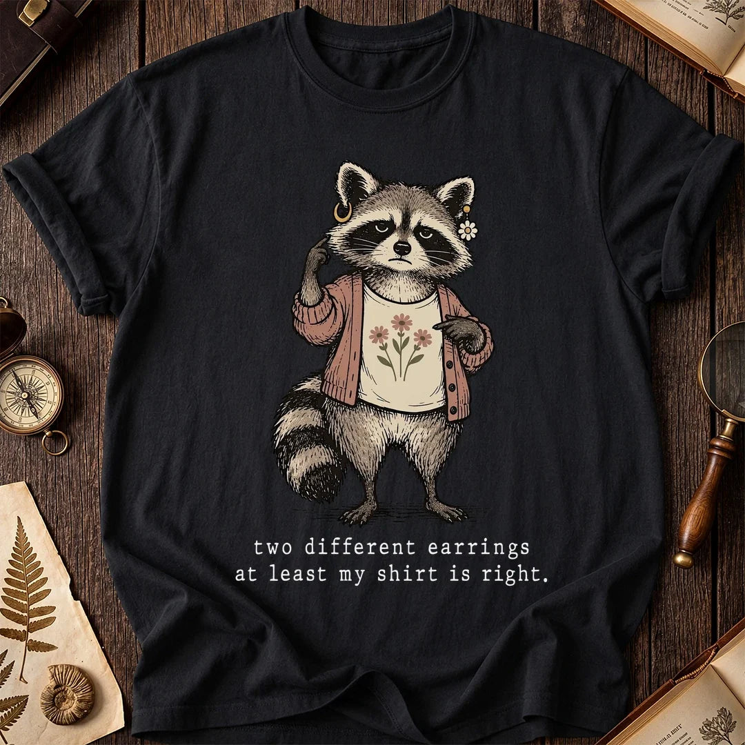 Odd Pair Raccoon T-Shirt product image 2